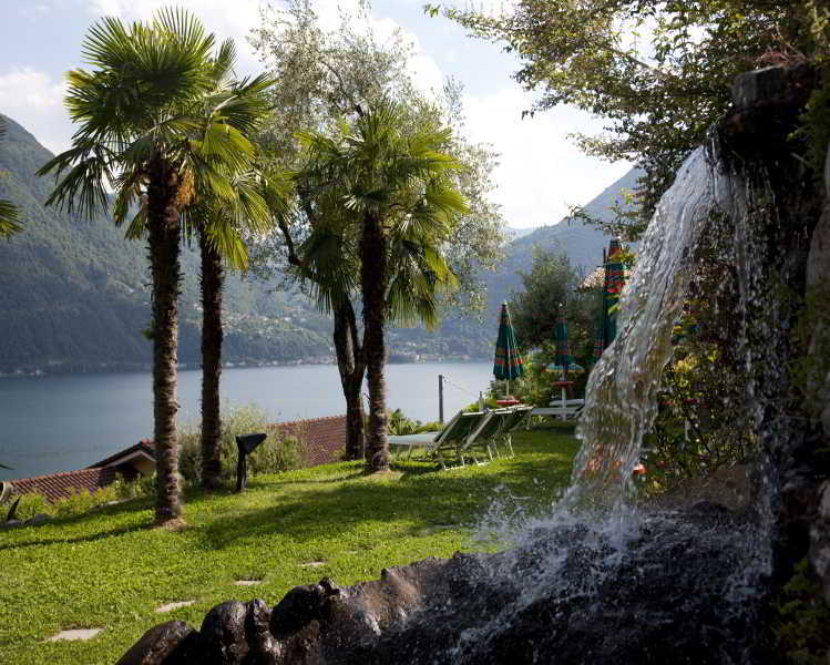 Dependence Del Parco Hotel Porlezza Bagian luar foto