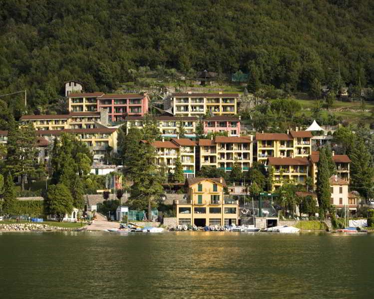 Dependence Del Parco Hotel Porlezza Bagian luar foto